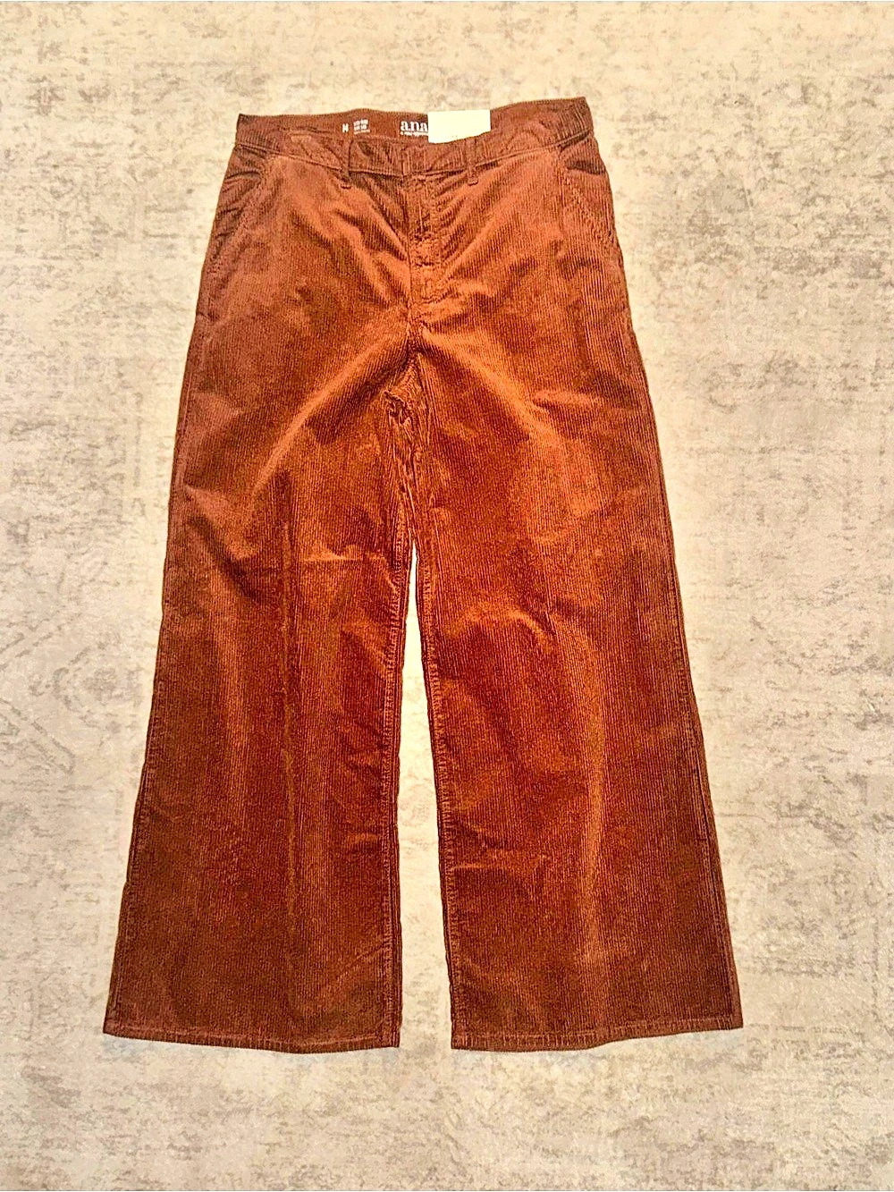ana Wide Leg Pants in Brown